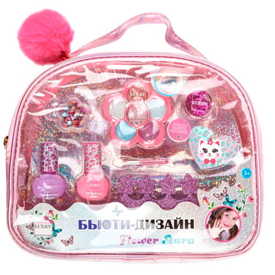 Набор декоративной косметики Lukky Flower Aura 1Toy Т26649 1